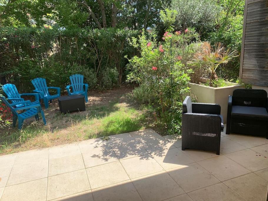 Appart T3 Jardin 1 Km La Plage ! Marsilia Exterior foto